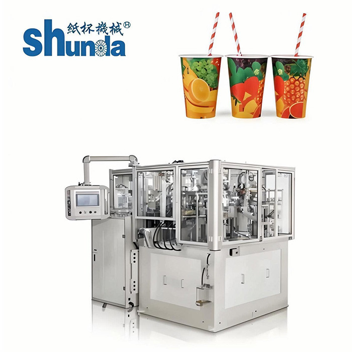 Automatic Paper Cup Machine,automatical paper coffee cup tea cup ice cream cup making machine 55ml-900ml both hot&cold