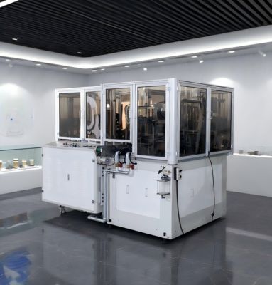 একক / ডাবল পিই লেপযুক্ত ডিসপোজেবল কাপ থার্মোফর্মিং মেশিন 120 130 140 150 পিসি / মিনি